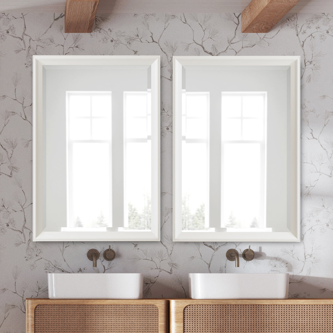 Kalla Rectangle Bathroom Wall Mirror