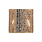 Uneven Arrows handwoven wool jute rug 5x8 in earthy hues – One Affirmation