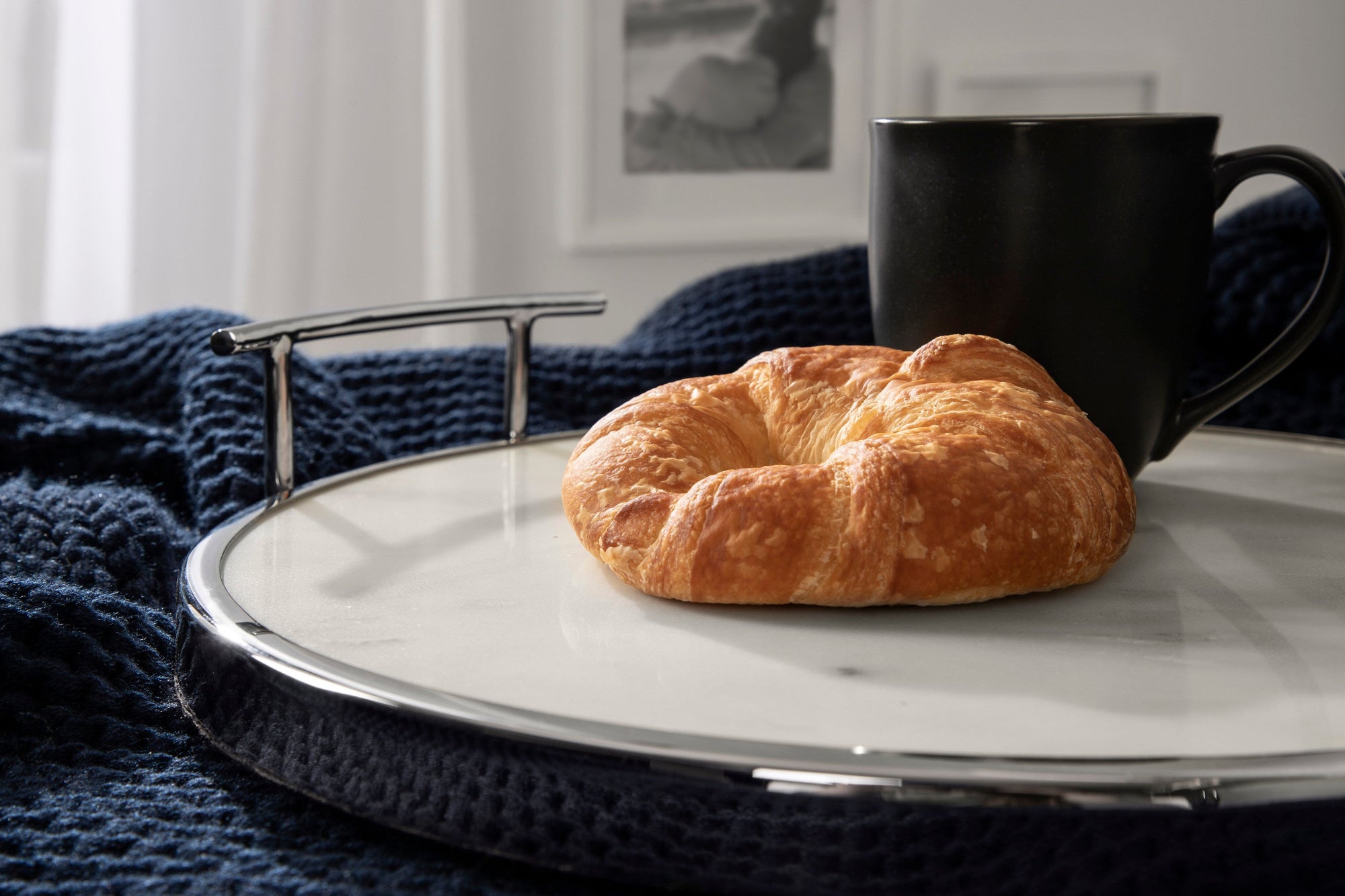 Marbury Round Metal Tray