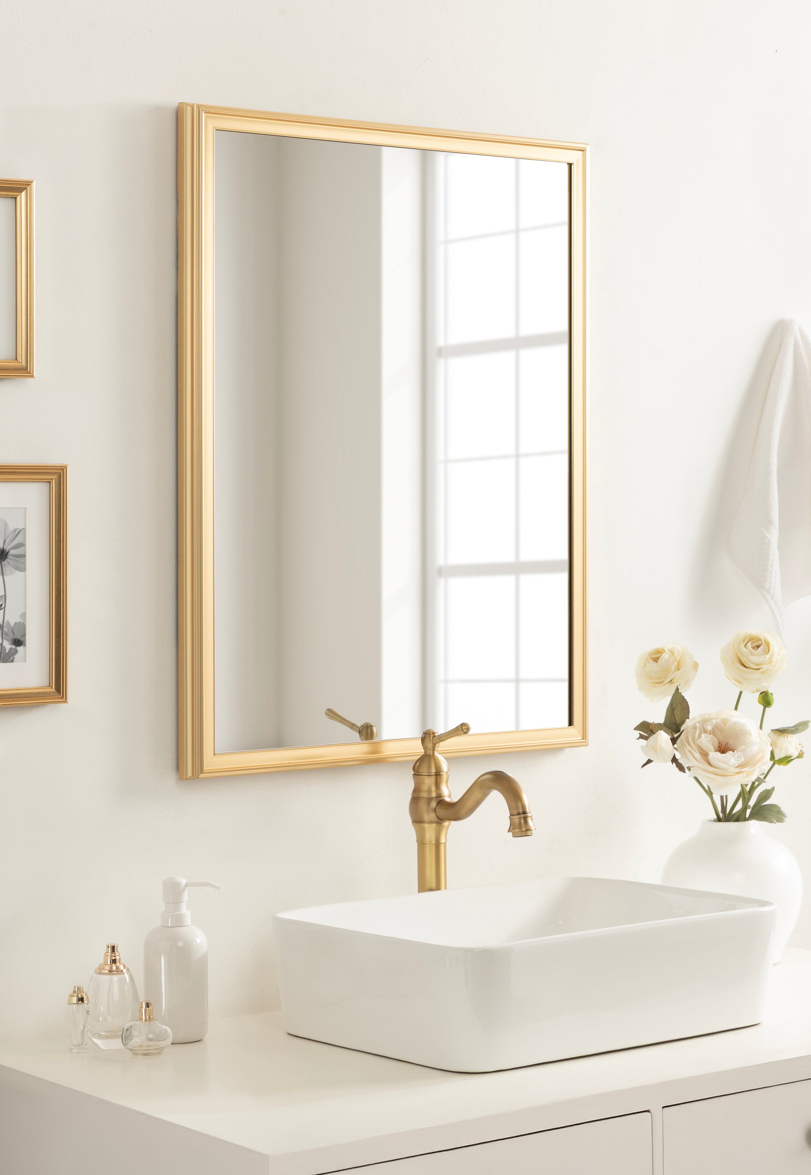 Colette Rectangle Bathroom Wall Mirror