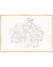 Vase of Flowers Sketch