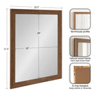 Travon Rectangle Bathroom Wall Mirror