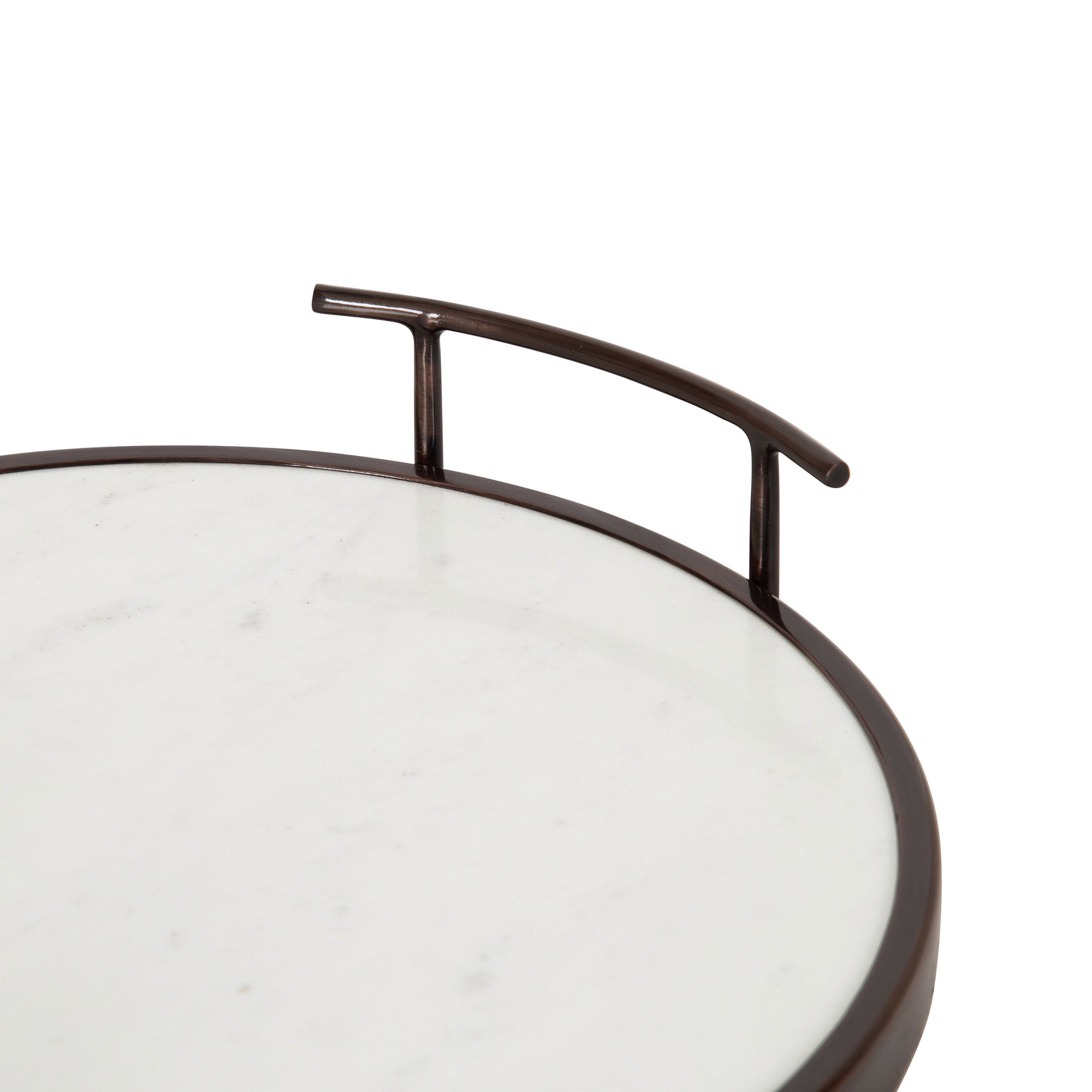 Marbury Round Metal Tray