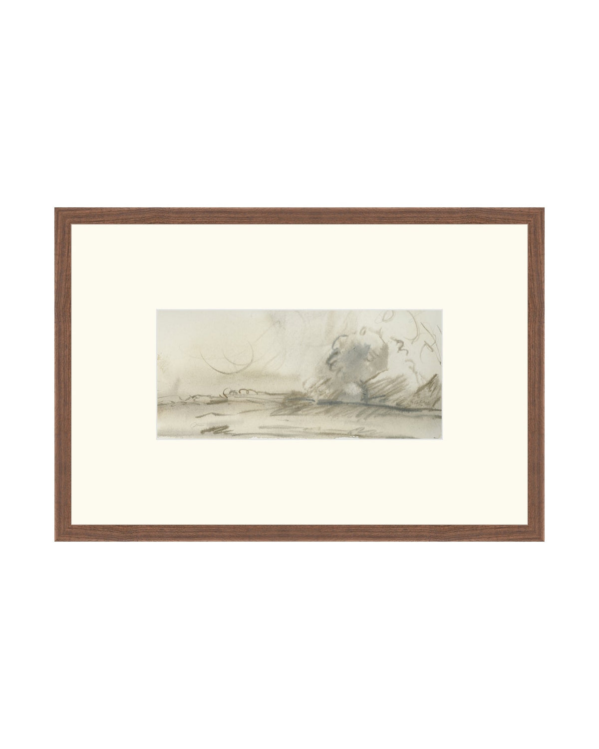 Watercolor Landscape Study I