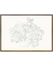 Vase of Flowers Sketch