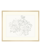 Vase of Flowers Sketch