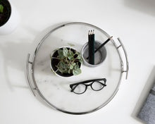 Marbury Round Metal Tray