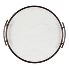 Marbury Round Metal Tray