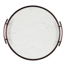Marbury Round Metal Tray