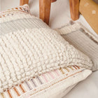 Butterscotch white textured plush merino handloom throw – One Affirmation
