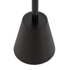 Tira Round Metal and Wood Side Table