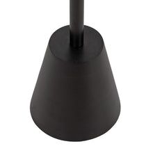 Tira Round Metal and Wood Side Table