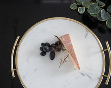 Marbury Round Metal Tray