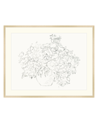 Vase of Flowers Sketch