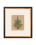 Holiday Tree watercolor Christmas tree art print, view 5