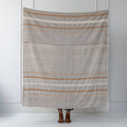 Zenach Handwoven Ethiopian Cotton Throw Blanket