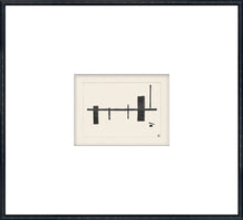 Matchsticks I abstract wall art print