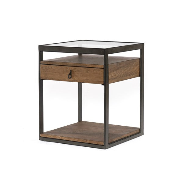 Cairo Nightstand - Monument Grey