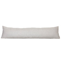 White and Beige Ticking Stripe Pillow Cover