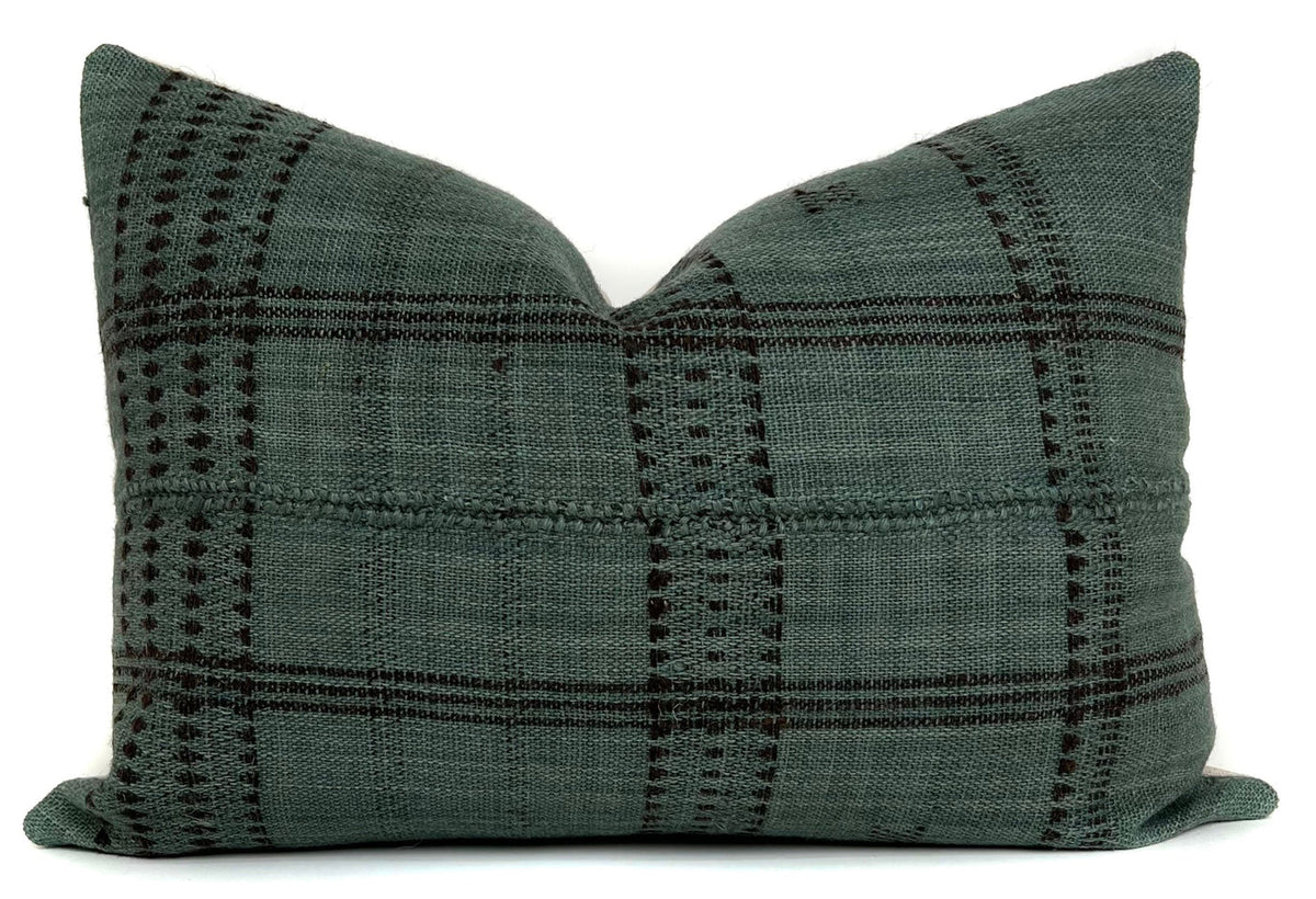 Indian Wool Pillow Cover | Storm 3