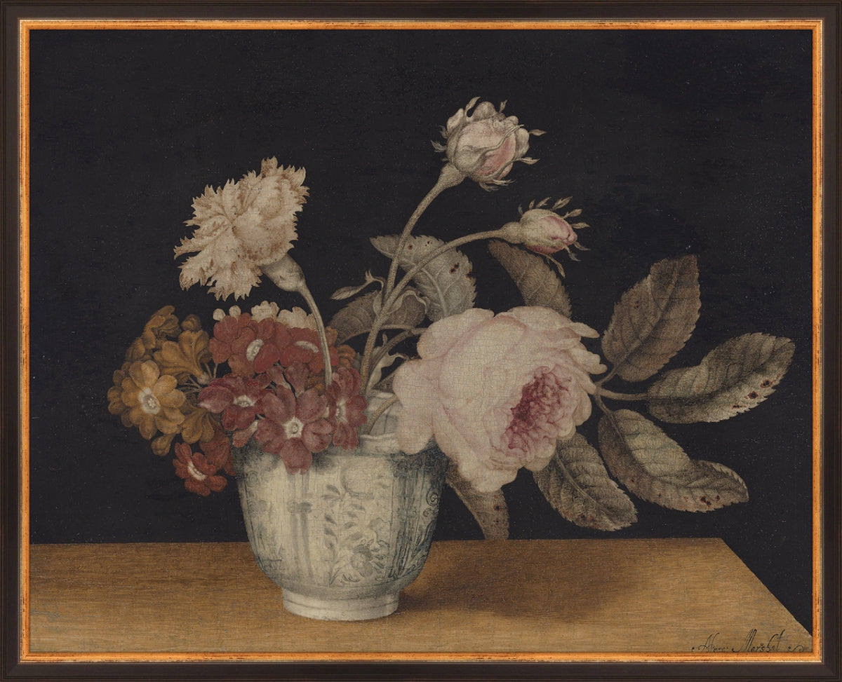 Vintage Vase of Flowers