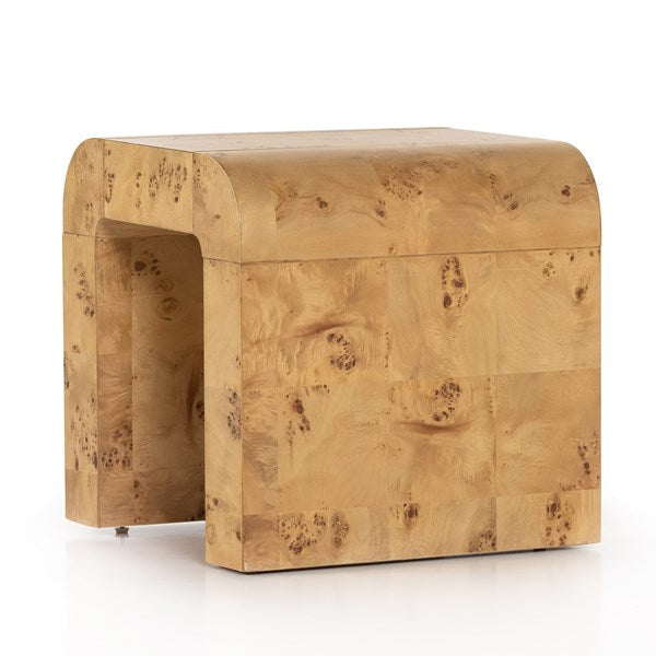 Joshua End Table - Natural Poplar