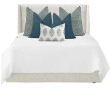 Laguna pillow set, 5 designer pillow covers