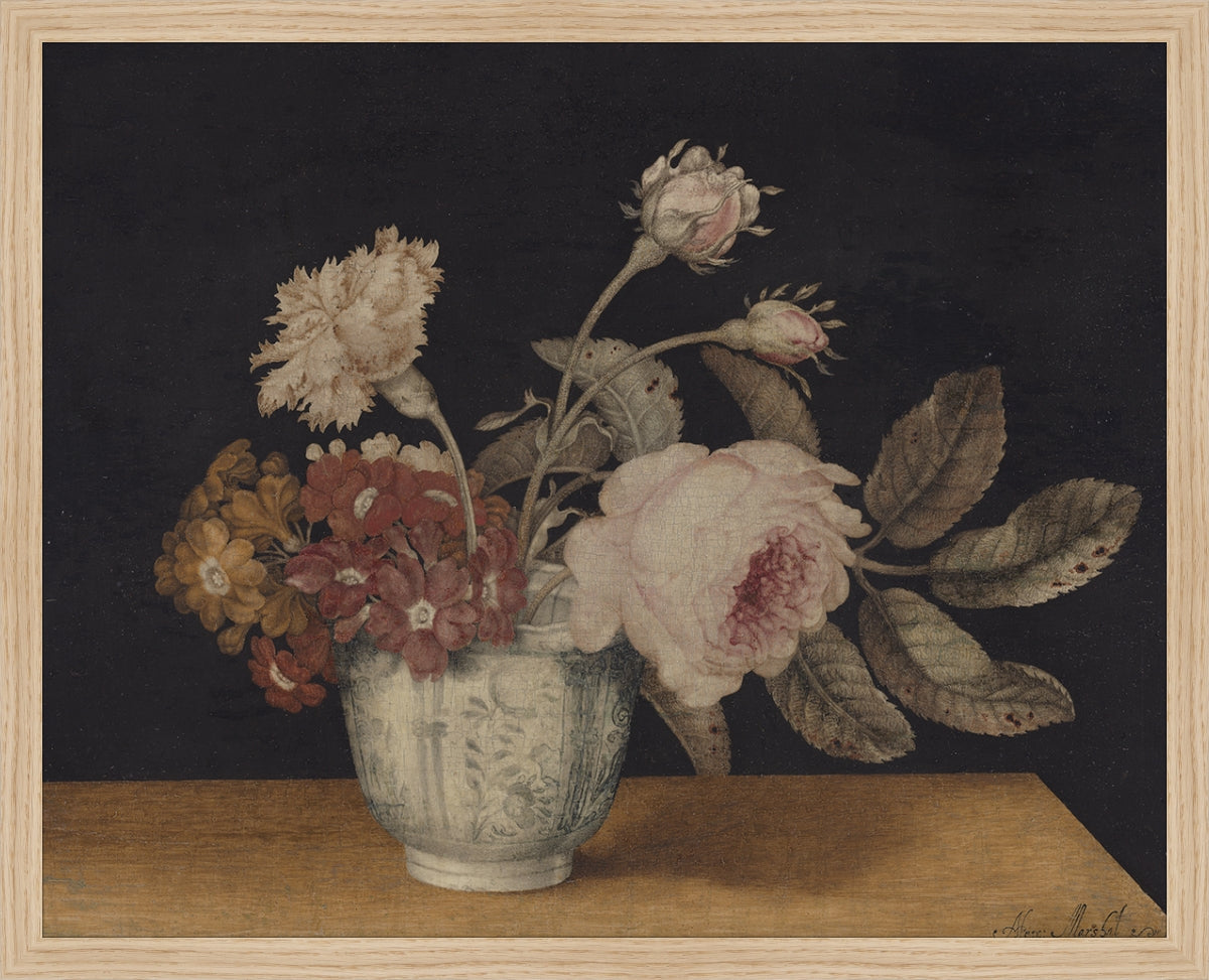 Vintage Vase of Flowers