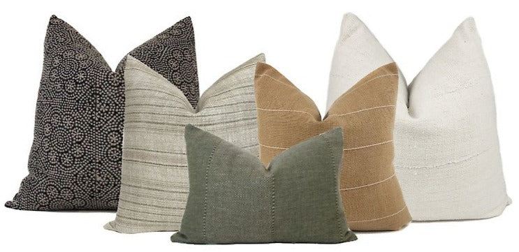 Neutral Pillow Combo #2 | 5 Pillows