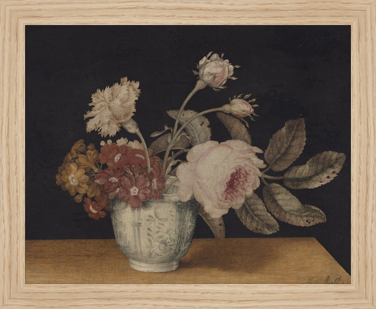 Vintage Vase of Flowers