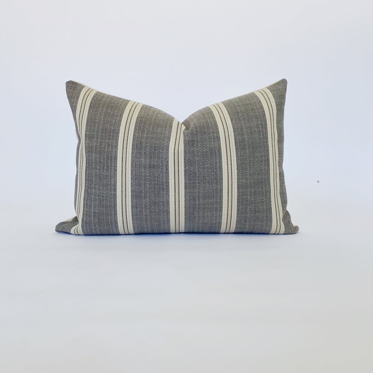 Paddington Stripe Designer Pillow | Pumice