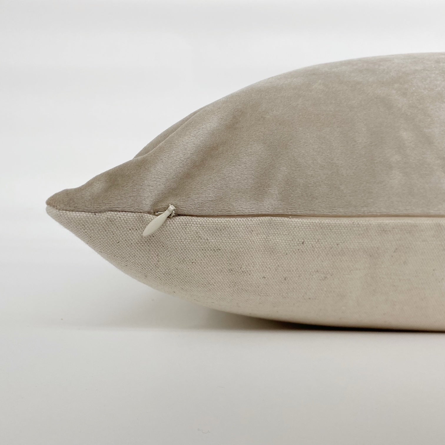 Champagne Velvet Pillow Cover