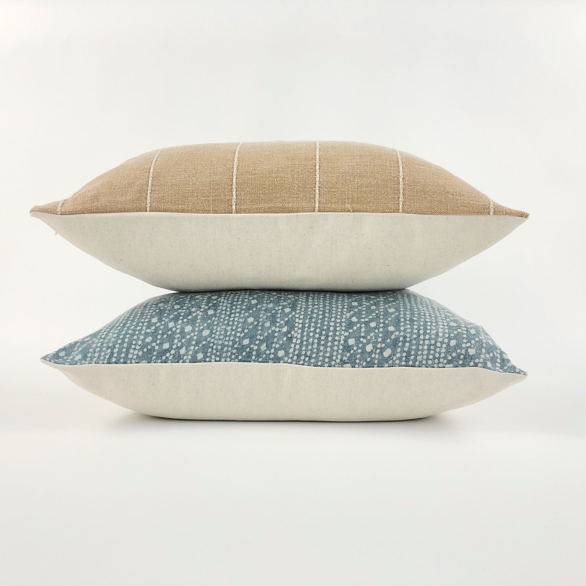 Vintage Rust Designer Pillow Cover | Linen Pillow