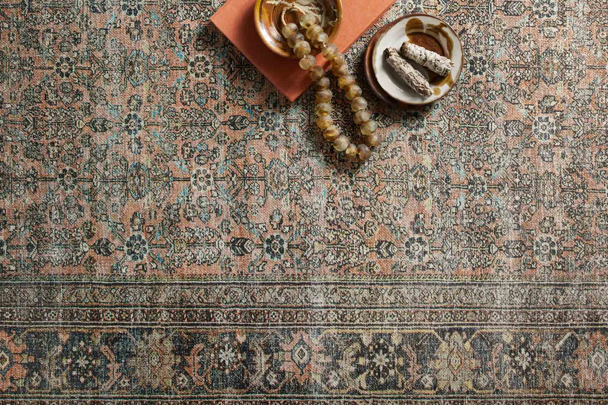 Cara Moss/Rust Rug