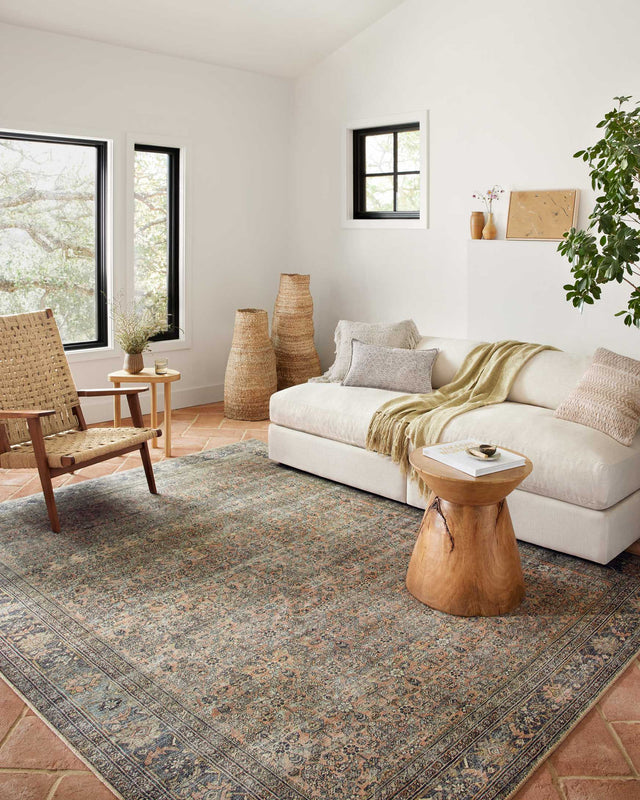 Cara Moss/Rust Rug