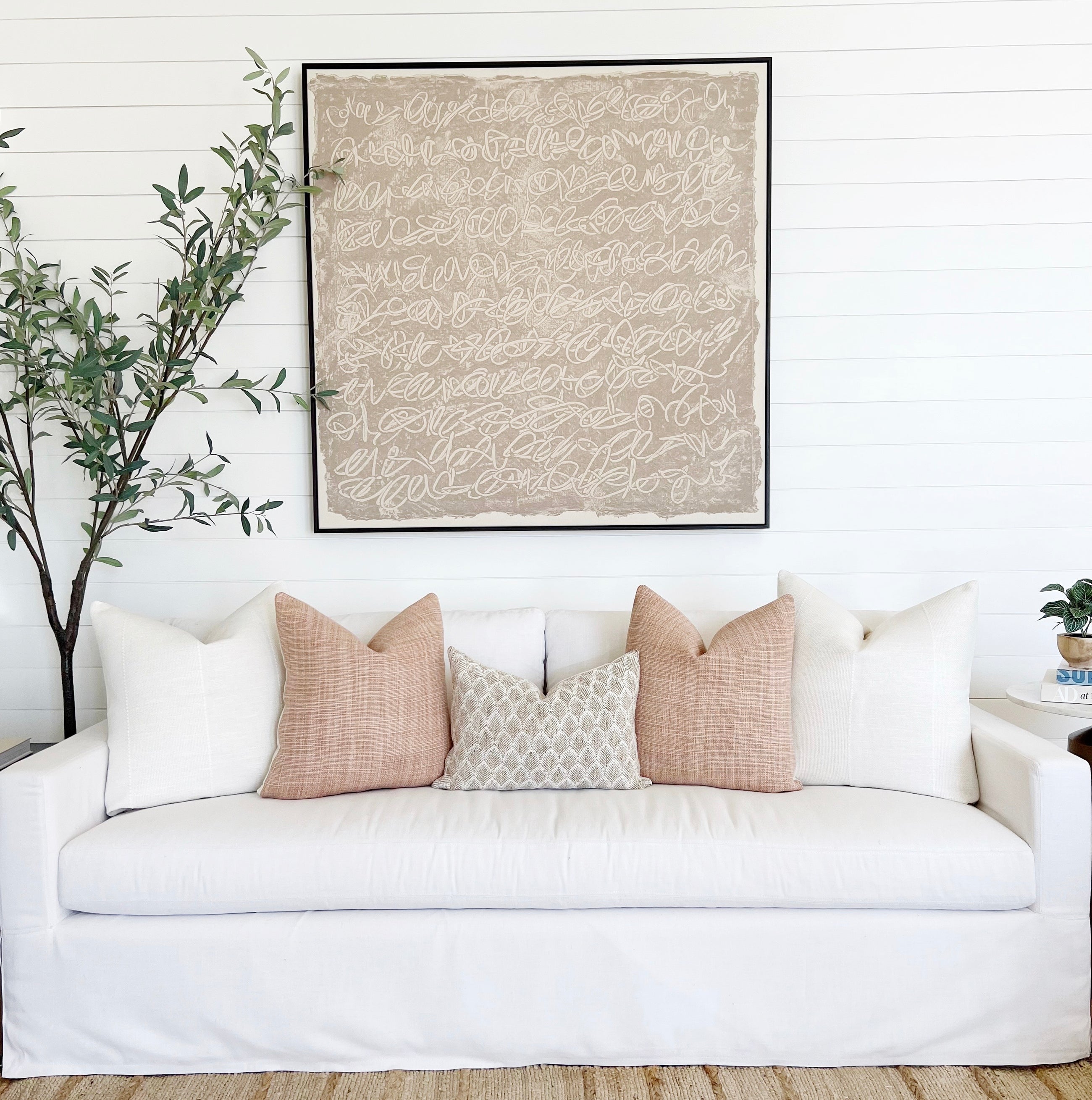 Ardennes Sonrojo Pillow Cover