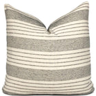 Chiang Mai Black and Cream Woven Pillow Cover 