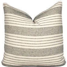 Chiang Mai Black and Cream Woven Pillow Cover 