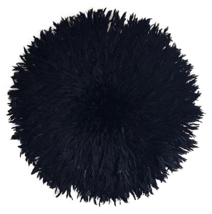 African Juju Hat in Black