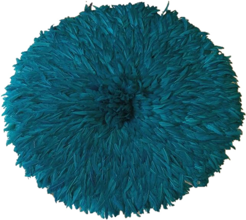 African Juju Hat | Petrol Blue