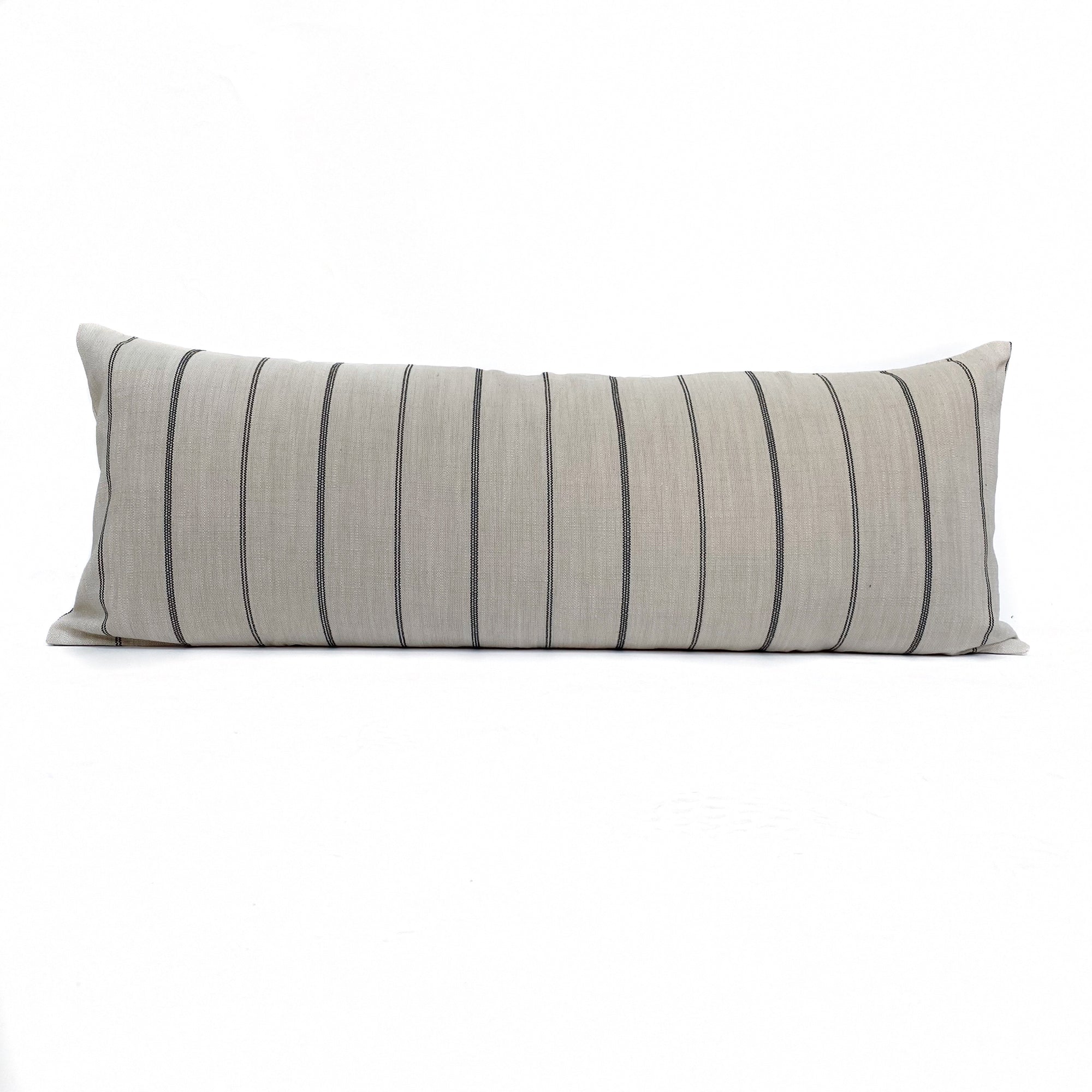 Cream and Black Farmhouse STripe