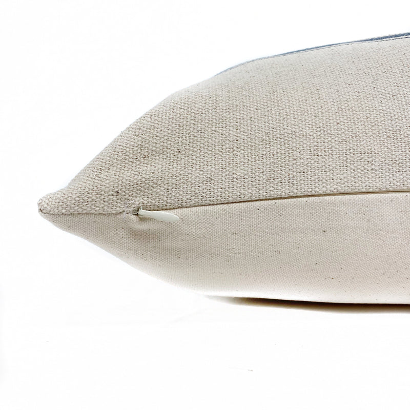 Grain Sack Wide Stripe Pillow Cover | Farmhouse Modern