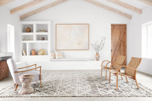 Iris Tan / Grey Rug