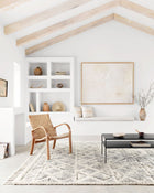 Iris Tan / Grey Rug
