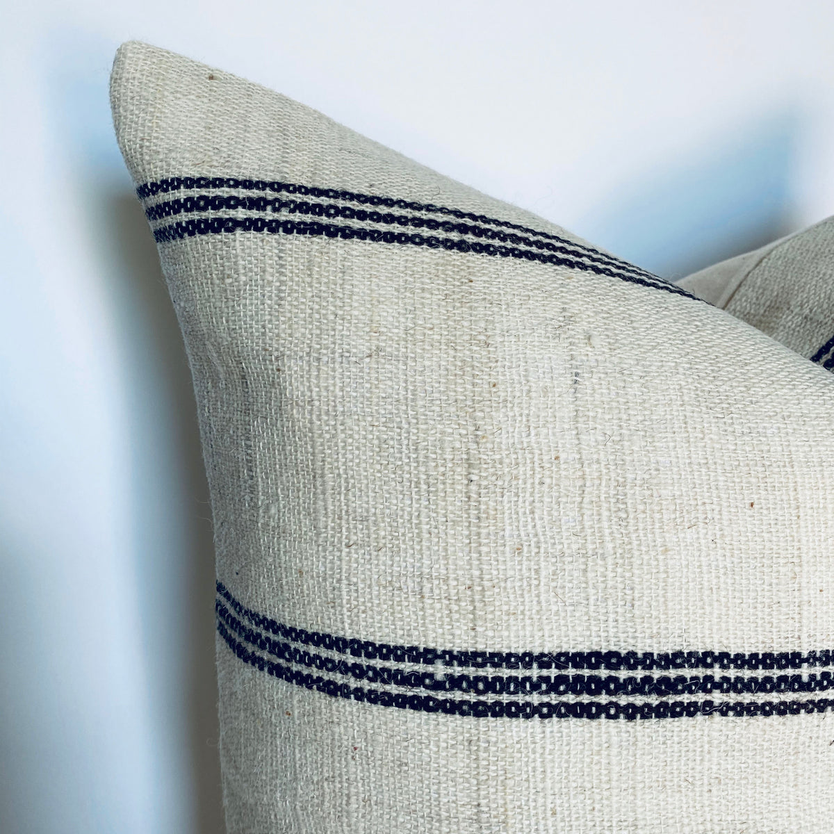 Indian Wool Cream Pillow Cover