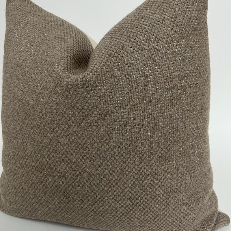 Hygge Chocolate Designer Pillow Cover