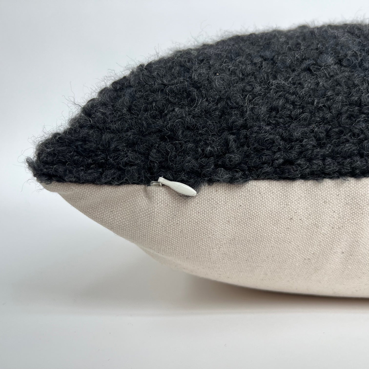 Alpaca Black Designer Pillow Cover