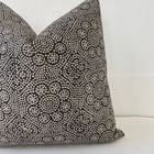 Luca Noir Designer Pillow Cover