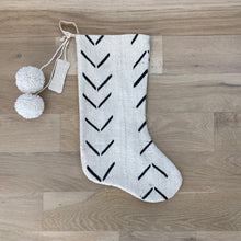 Mudcloth Christmas Stocking