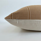 Tan kathu pillow cover corner